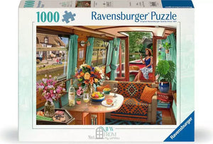 Ravensburger View From My Window - No.1 Canal Boat, Steve Read (1000pcs)