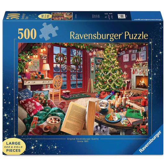 Ravensburger Retraite de Noël Cozy (500 Grandes)
