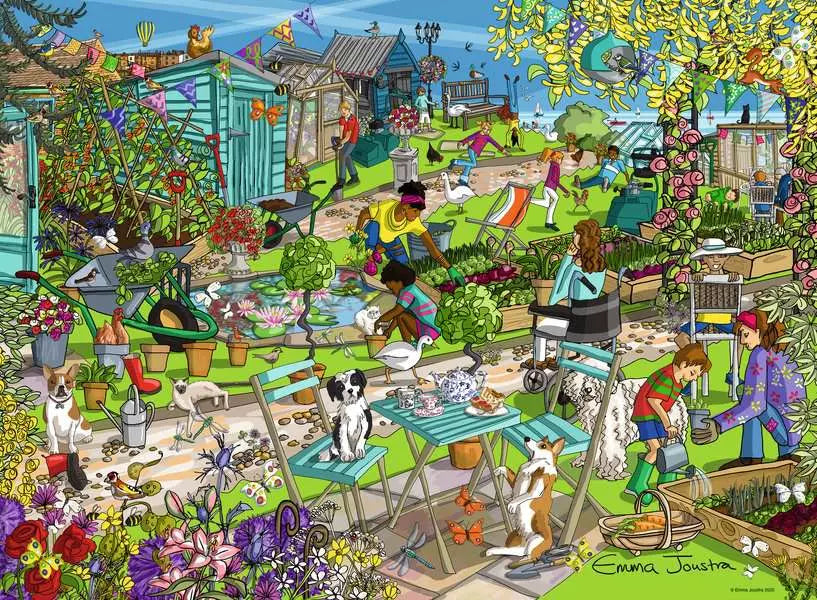 DMG Ravensburger Seaside Allotment (500pcs) (DAMAGED BOX)