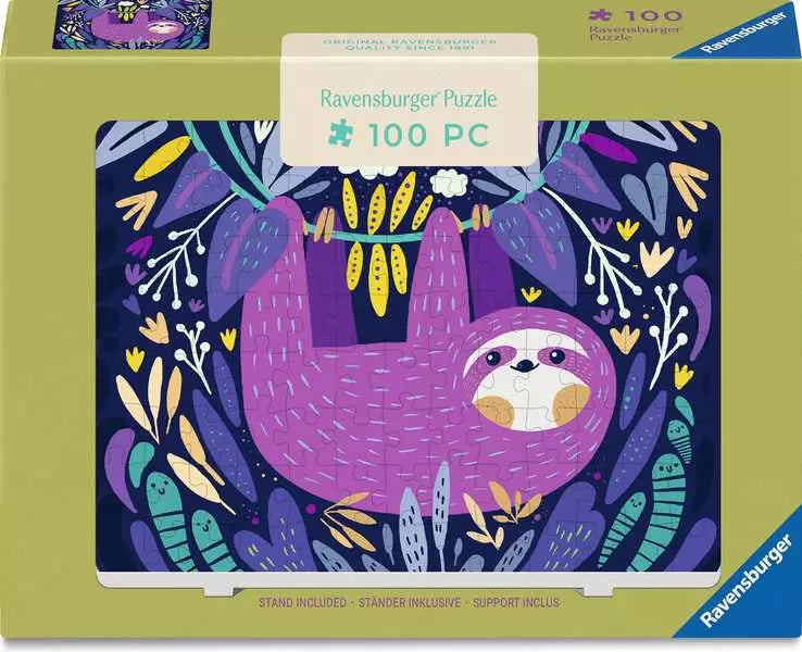 Ravensburger Mini - Purple Sloth Smile (100pcs)