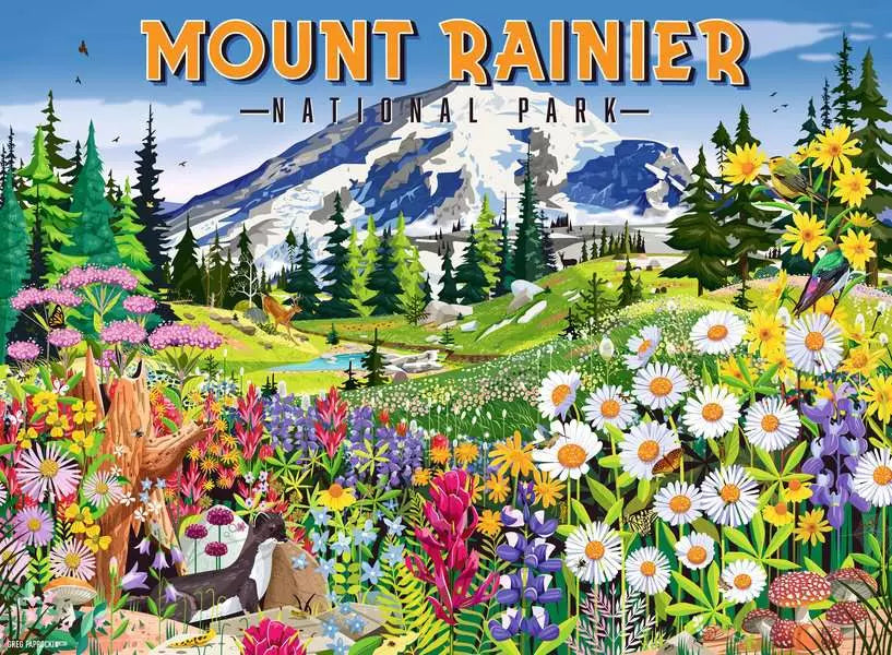 Ravensburger Mount Rainer National Park (500pcs)