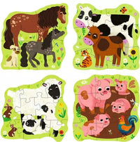 Ravensburger Puzzle Up! Farm Animals (4/6/8/10pcs)