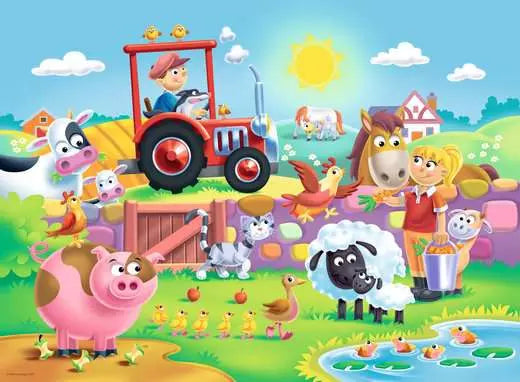 Ravensburger La vie à la ferme (16 pièces SOL)