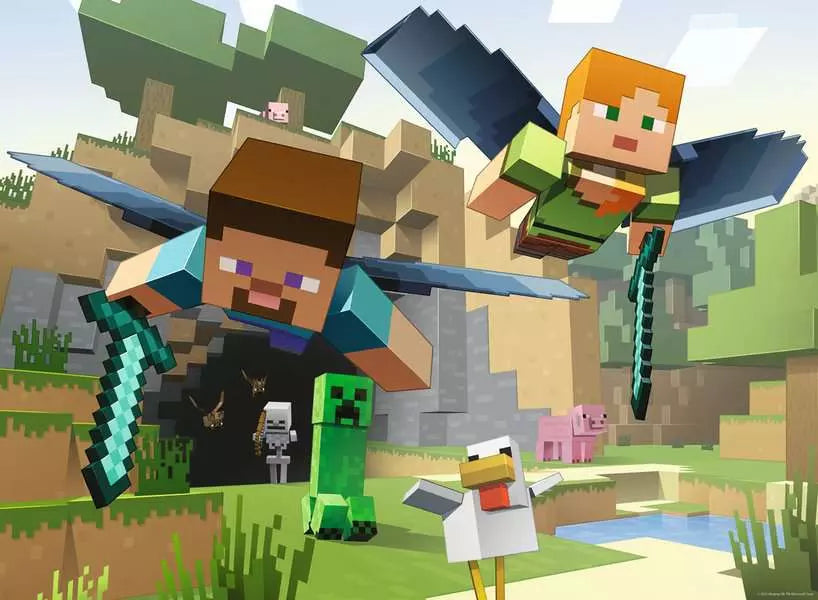 Ravensburger Minecraft Adventures (200 XXL)