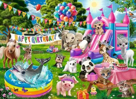 Ravensburger Tiara Birthday Party (100 XXL)