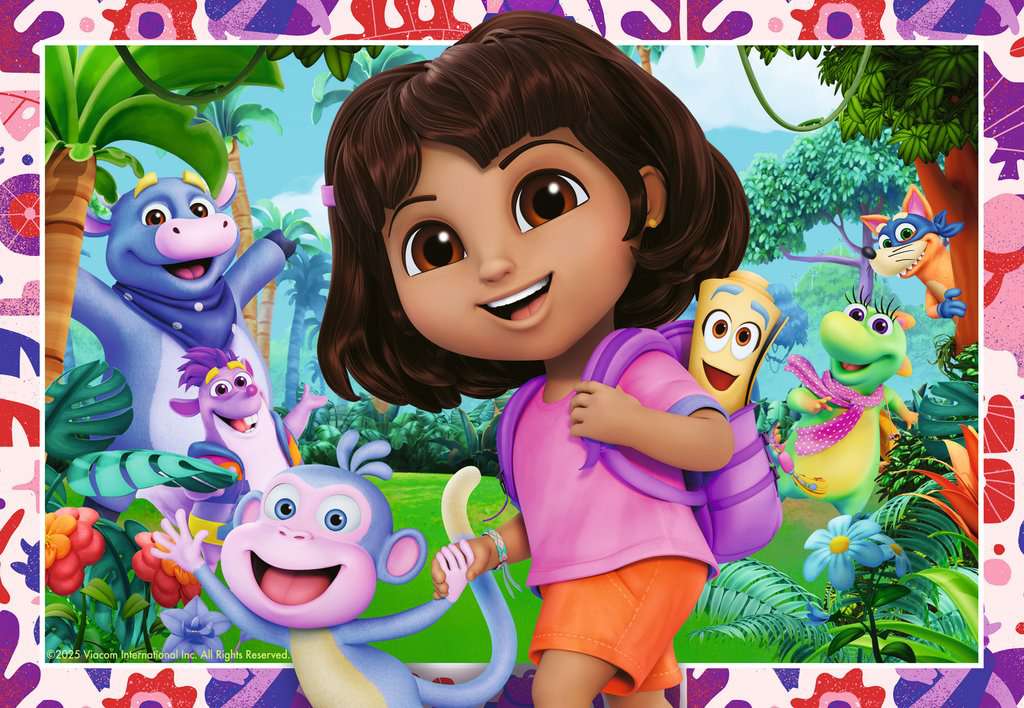 Ravensburger Dora The Explorer - Let's Go! (2 x 24Pcs)