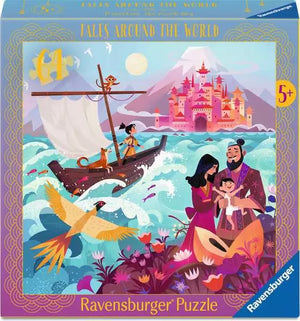 Ravensburger Tales Around the World - Momotarō, the Peach Boy (64pcs)