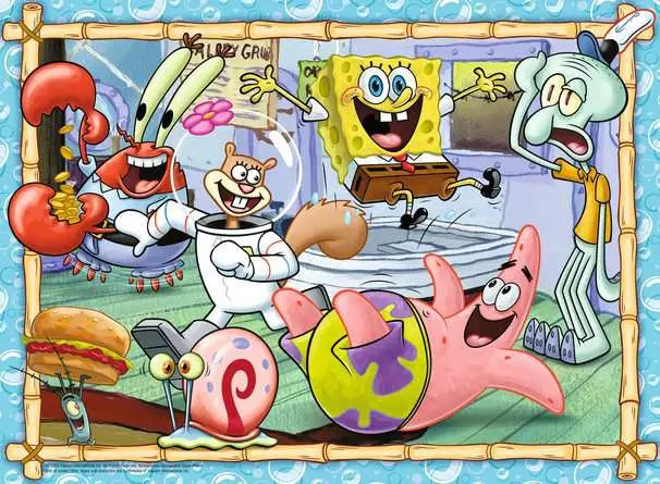 Ravensburger SpongeBob - New Adventures in Bikini Bottom (200 XXL)