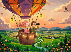 Ravensburger Cozy Sunset Sky Ride (300 XXL)