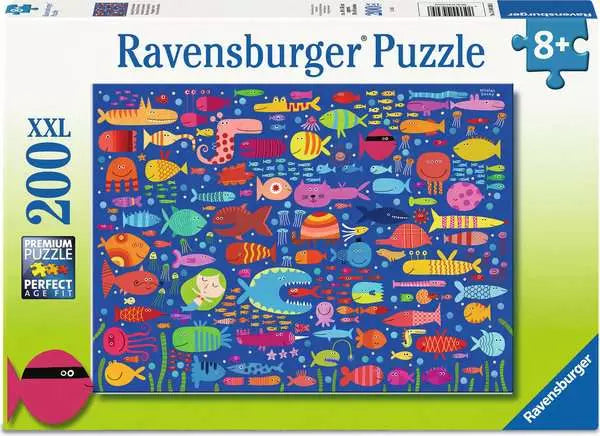 Ravensburger Funny Fish Friends (200 XXL)