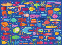 Ravensburger Funny Fish Friends (200 XXL)