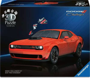 Ravensburger Iconics - Dodge Challenger R/T Scat Pack Widebody (3D Puzzle)