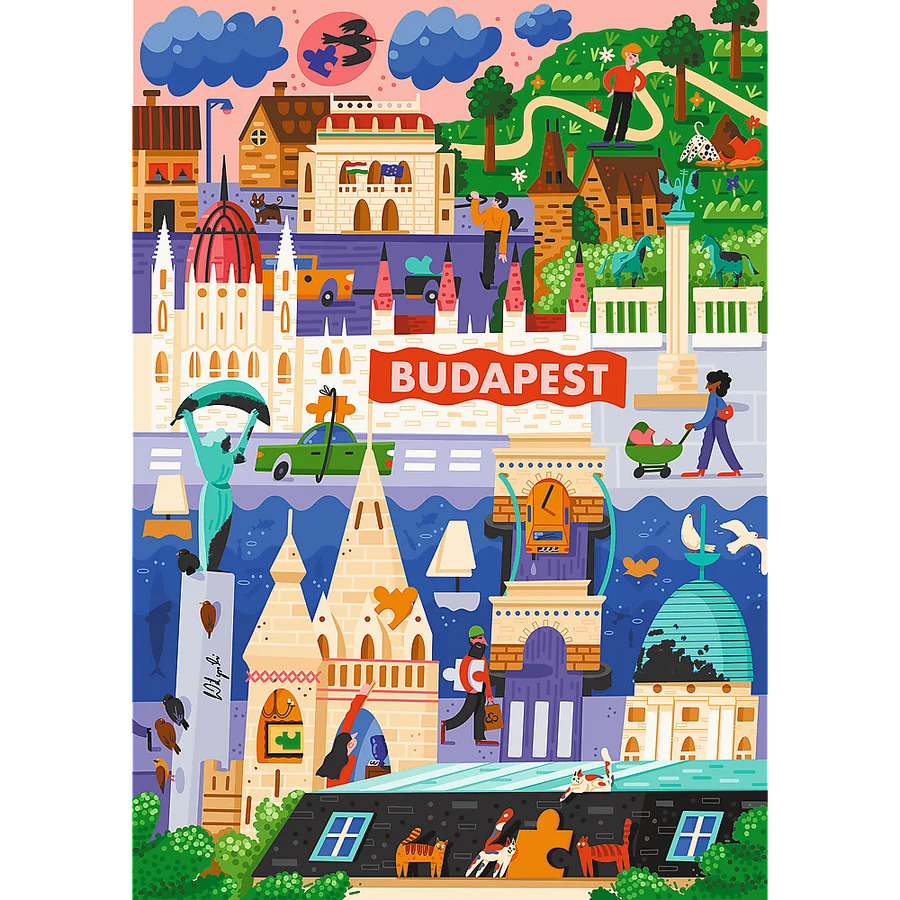 The Art of Color - European Puzzle Championship (1000pcs)