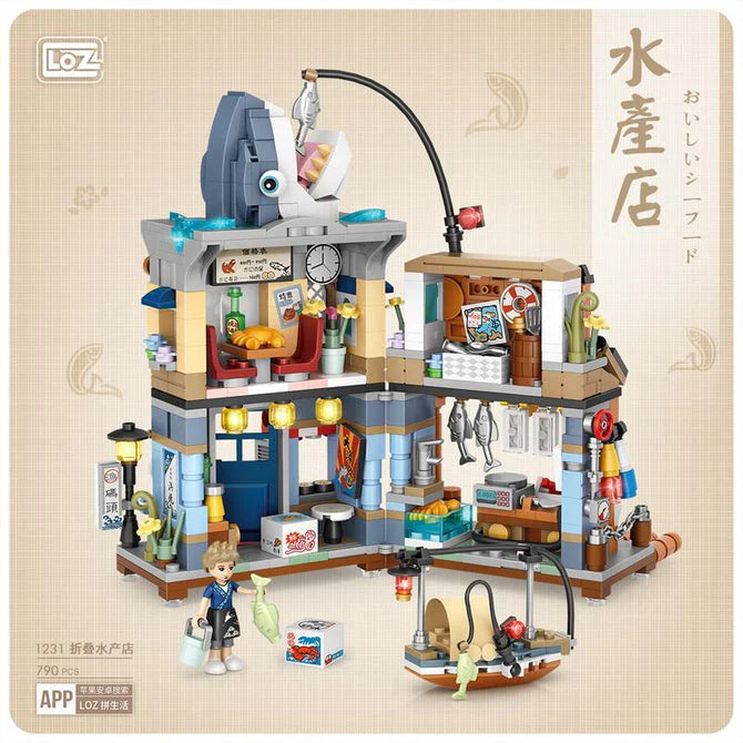 LOZ Bricks - Aquatic Shop - 1 of 2 (790pcs)