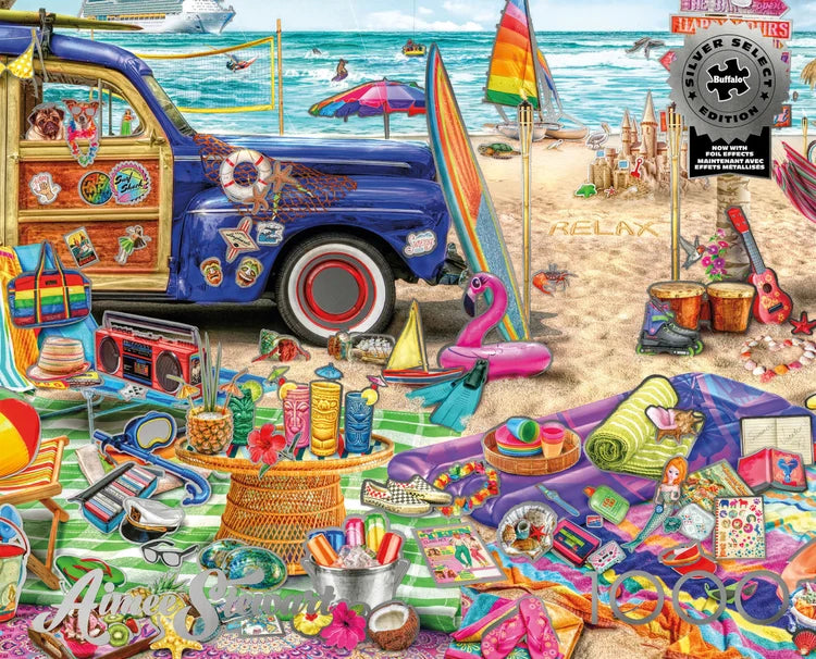 Silver Select - Beach Vacation, Aimee Stewart (1000pcs)