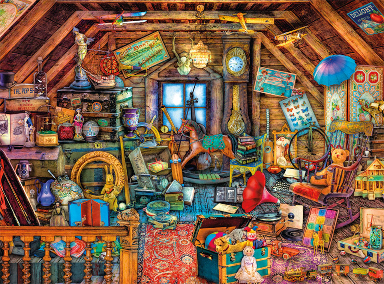 PFG Grandma's Attic,  Aimee Stewart (Usage/Used - PUZZLES FOR GOOD)