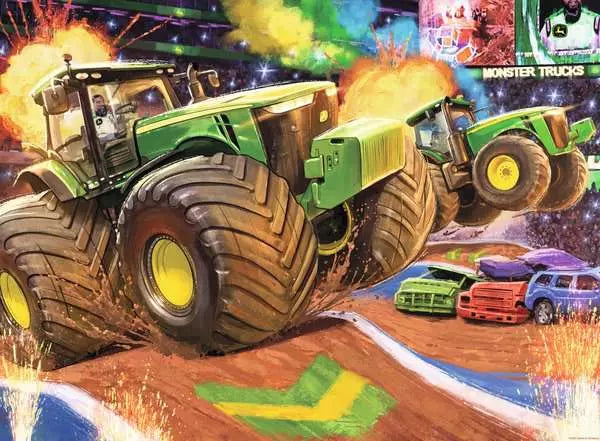 Ravensburger John Deere Big Wheels (100 XXL)