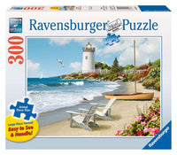 Pfg Ravensburger Sunlit Shores, Alan Giana (300 Large) (UsageUsed – PUZZLES FOR GOOD)