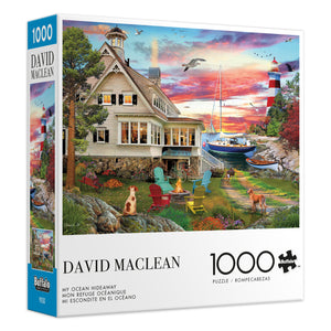 DMG Mon refuge océanique, David Maclean (1000 pièces) (BOÎTE ABÎMÉE)