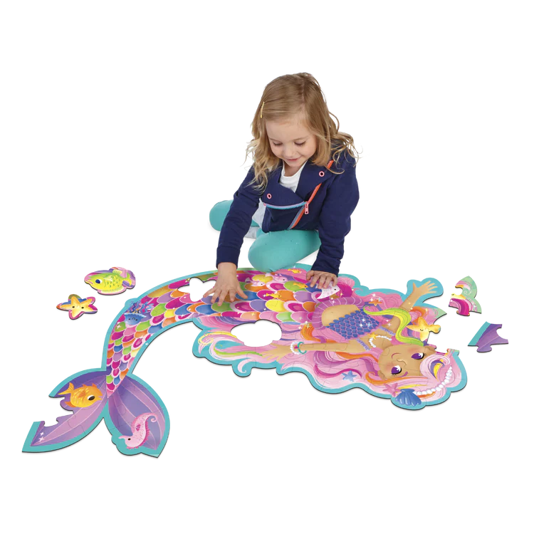 Mermaid Floor Puzzle