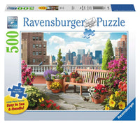 Jardin sur le toit de Ravensburger (500 grands PC)