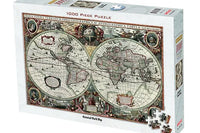 Carte du monde historique