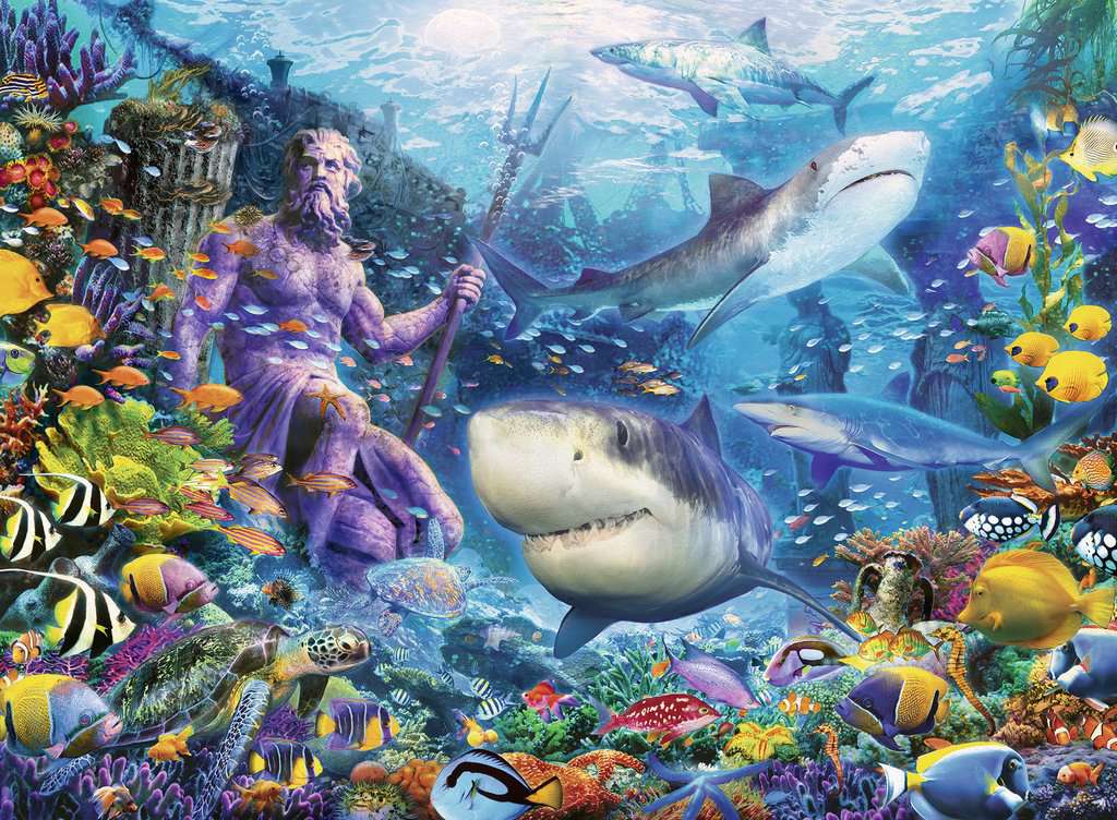 DMG Ravensburger King Of The Sea (500pcs) (DAMAGED BOX)