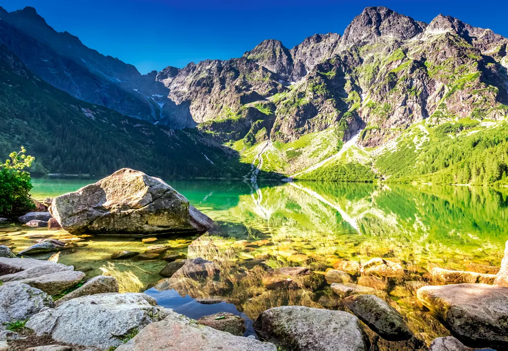 Sunrise at Morskie Oko, Tatras, Poland (1500pcs)