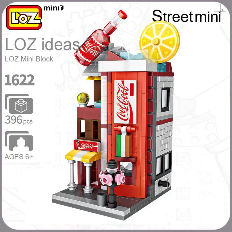 Blocs LOZ - Boutique Coca-Cola - 2 sur 4 (396 pièces)