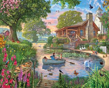 DMG Peaceful Pond, Steve Crisp (DAMAGED BOX)