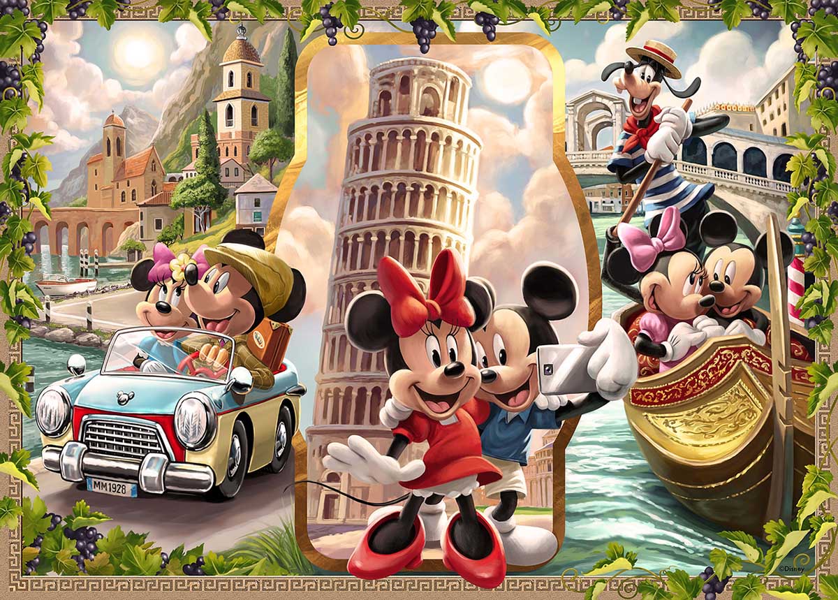 DMG Ravensburger Vacation Mickey & Minnie (1000pcs) (DAMAGED BOX)