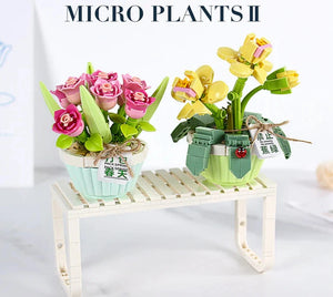 LOZ Micro Plants II - Spring Tulip Orchid (409pcs)