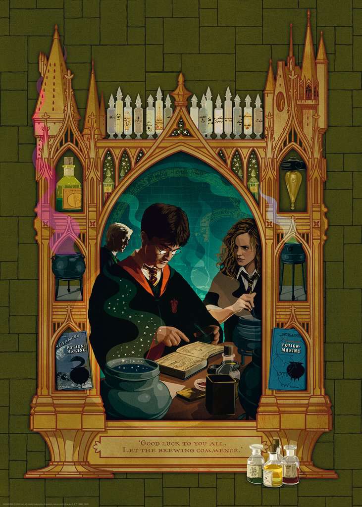 DMG Ravensburger Harry Potter & The Half Blood Prince (1000pcs) (DAMAGED BOX)