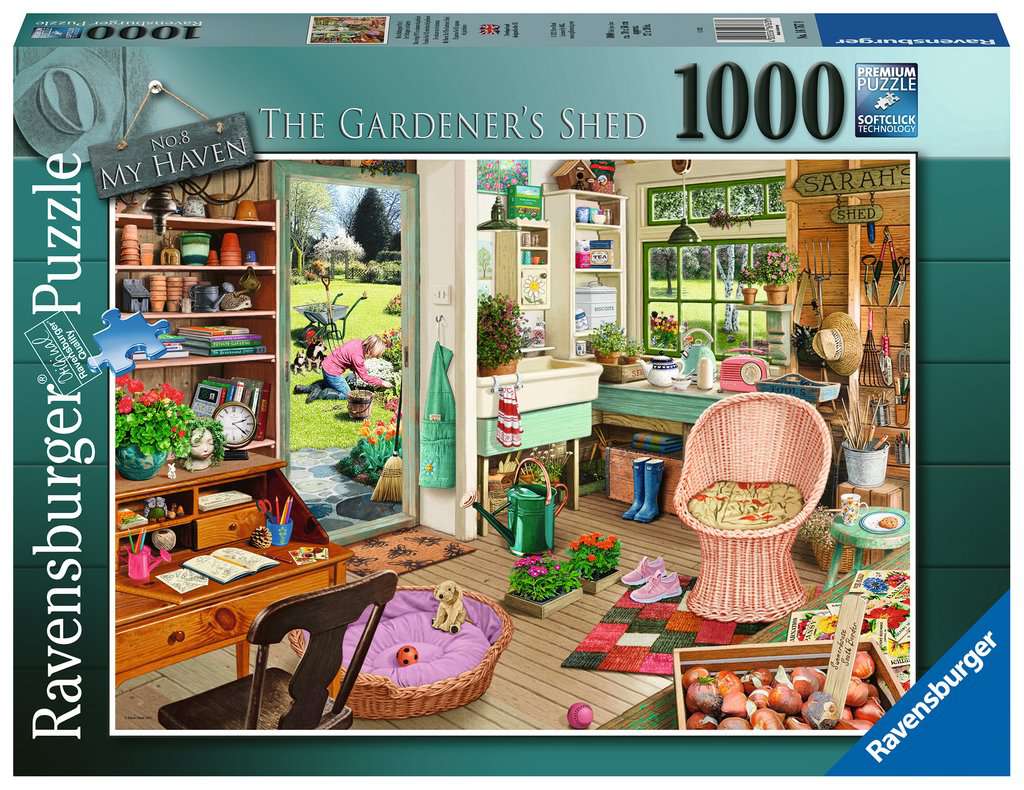 Ravensburger My Haven # 8 - The Garden Shed (1000pcs)