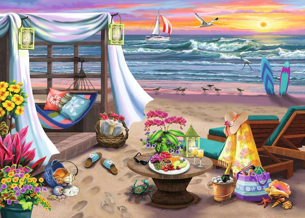 DMG Ravensburger Cabana Retreat (500pcs) (DAMAGED BOX)