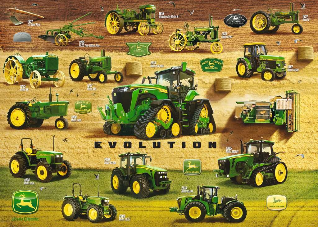 DMG Ravensburger John Deere Legacy (1000pcs) (boîte endommagée)
