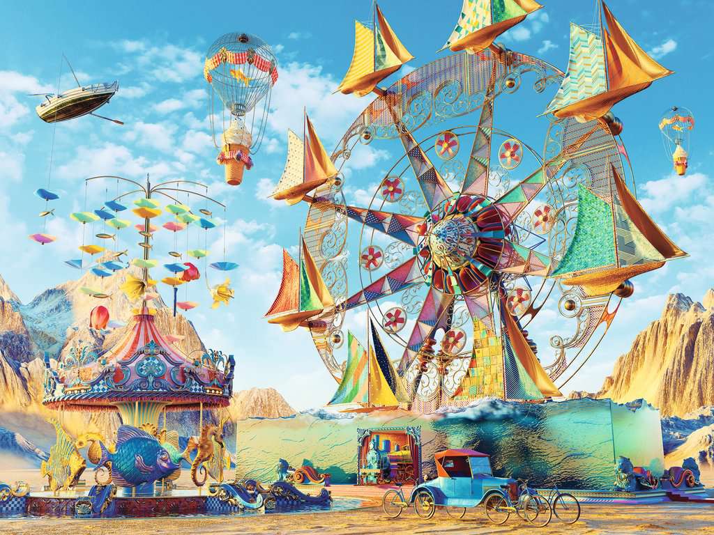 PFG Ravensburger Carnival of Dreams (1500pcs) (Usage/Used - PUZZLES FOR GOOD)