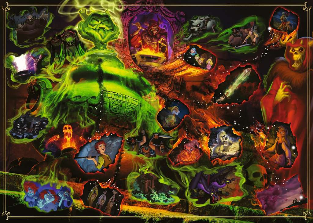 DMG Ravensburger Disney Villainous : Horned King (1000pcs) (DAMAGED BOX)