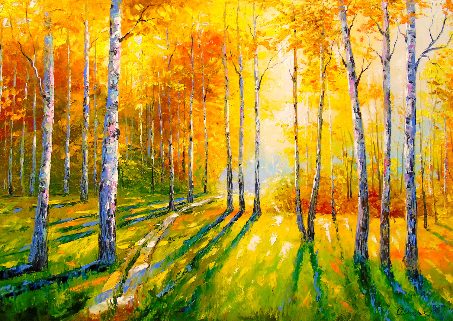 PFG Birch Grove (1000pcs) (Usage/Used - PUZZLES FOR GOOD)