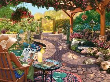 PFG Ravensburger Backyard Bliss (750pcs) (Usage/Used - PUZZLES FOR GOOD)