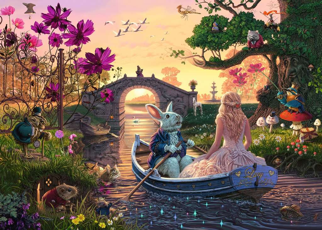 DMG Ravensburger Enchanted Lands: Seek & Find, Steve Read (1000pcs) (DAMAGED BOX)
