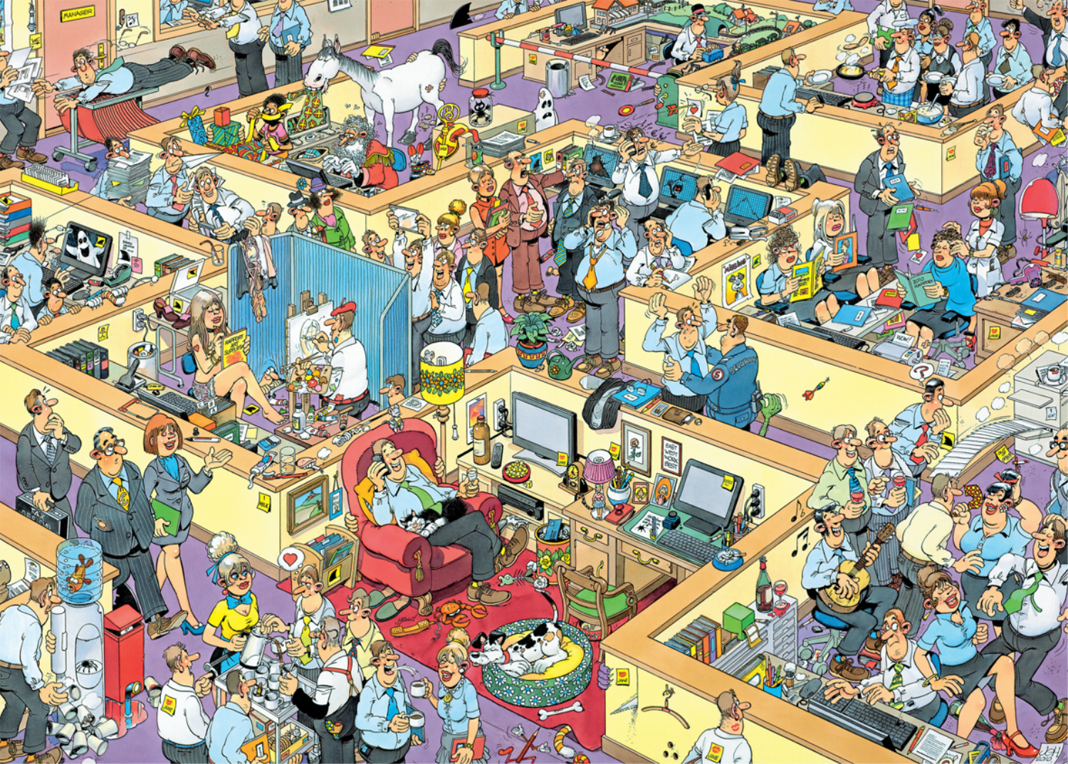 PFG The Office, JVH (2000 pièces) (Utilisation - PUZZLES FOR GOOD)