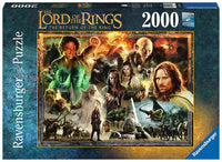 Ravensburger LOTR: Retour du roi (2000pcs)