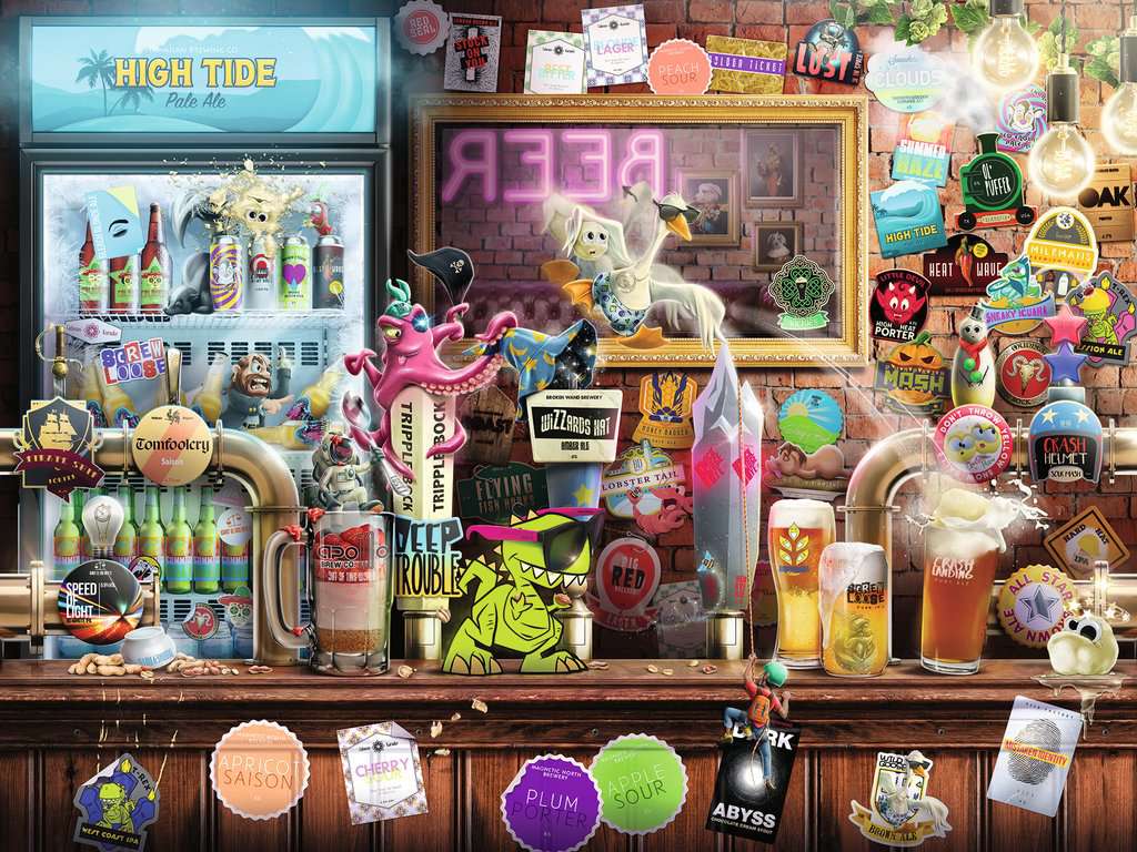 DMG Ravensburger Craft Beer Bonanza (1500pcs) (DAMAGED BOX)