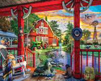 PFG Farm Porch, Dominic Davison (Usage/Used - PUZZLES FOR GOOD)