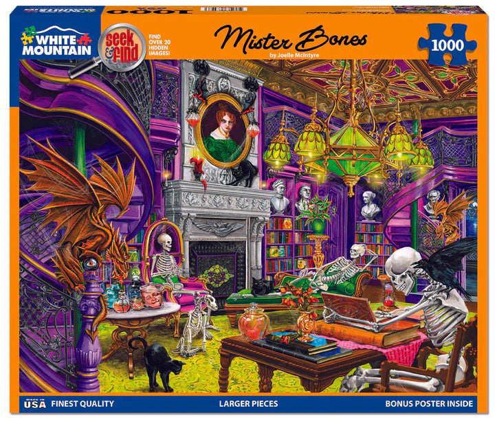 DMG Seek & Find - Mr. Bones, Joelle McIntyre (DAMAGED BOX)