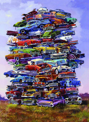 Fabulous 50's Junkpile Classic Cars (1000pcs)