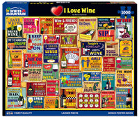 J'adore le vin, Steve Cameron (1000pcs)