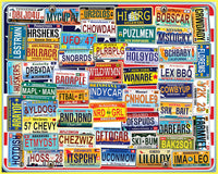 Vanity Plates, Steve Cameron (1000pcs)