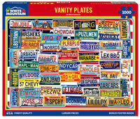 Vanity Plates, Steve Cameron (1000pcs)